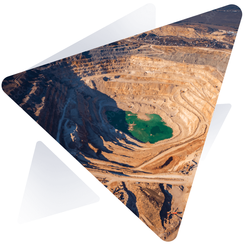 Employee using Thedolite machine